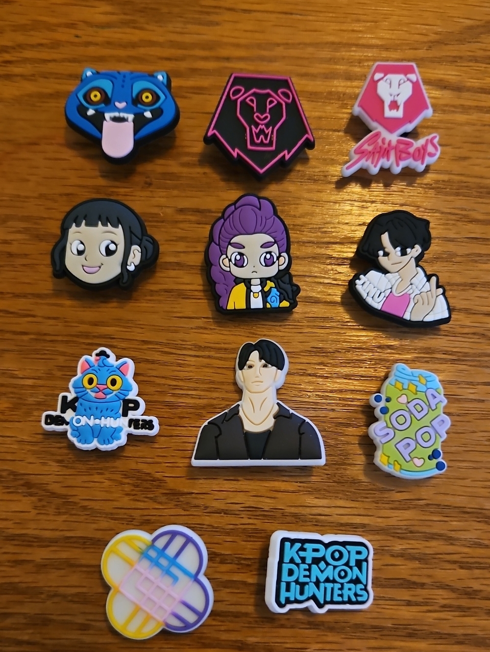 Kpop Demon Hunters Shoe Charms